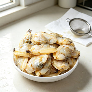 Freshly Prepared Tender Clam Meat