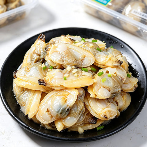 Freshly Prepared Tender Clam Meat